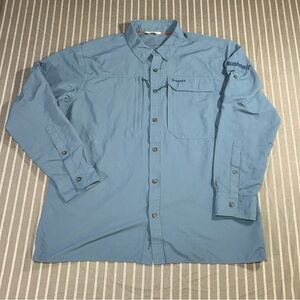 Simms GUIDE FISHING SHIRT Bushnell "fish is well" Men's XL